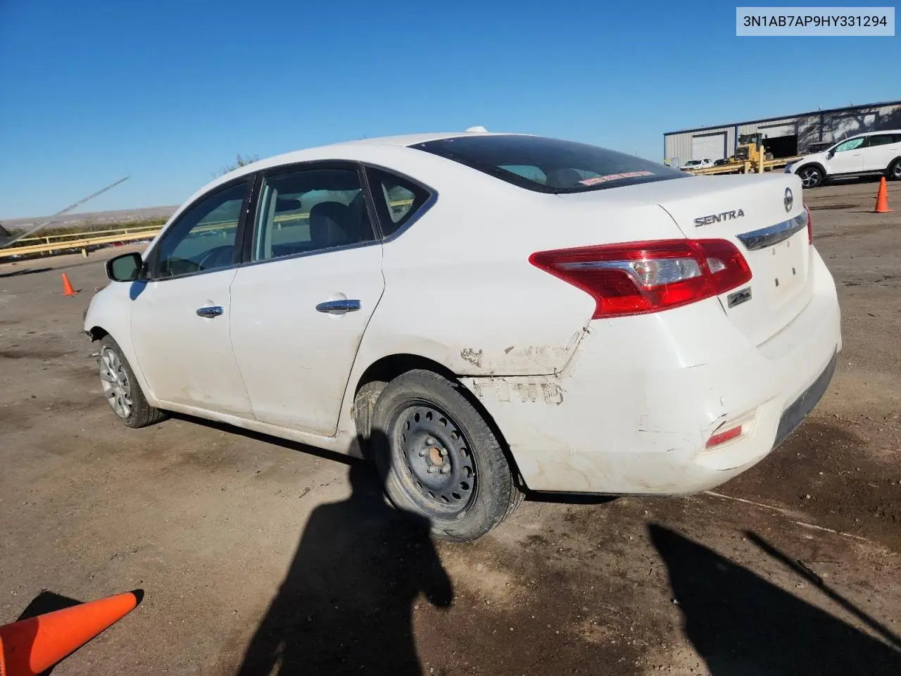 3N1AB7AP9HY331294 2017 Nissan Sentra S