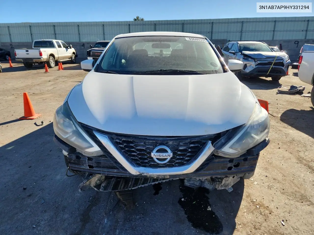 3N1AB7AP9HY331294 2017 Nissan Sentra S