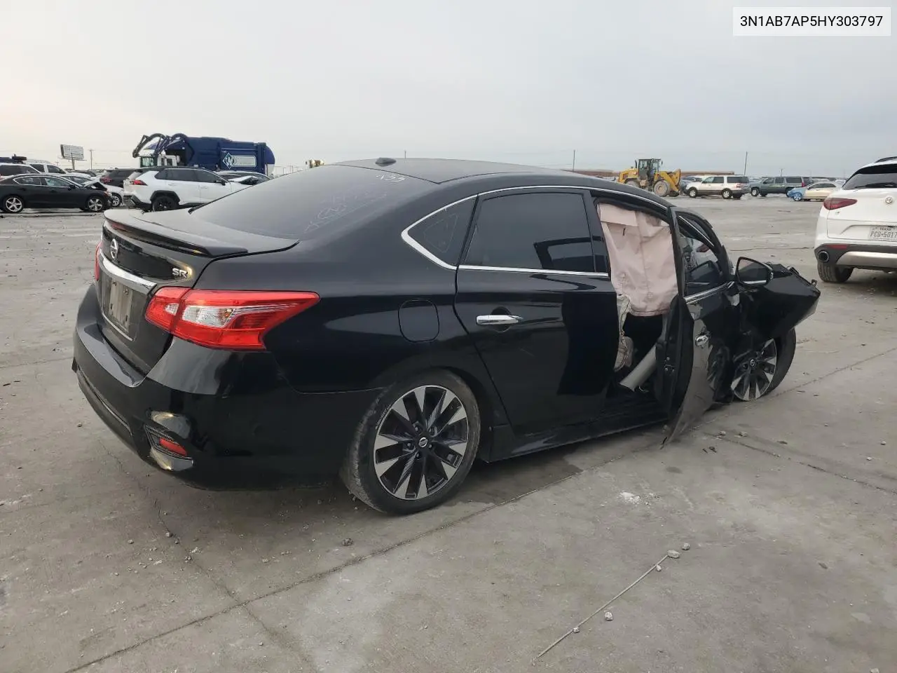 3N1AB7AP5HY303797 2017 Nissan Sentra S
