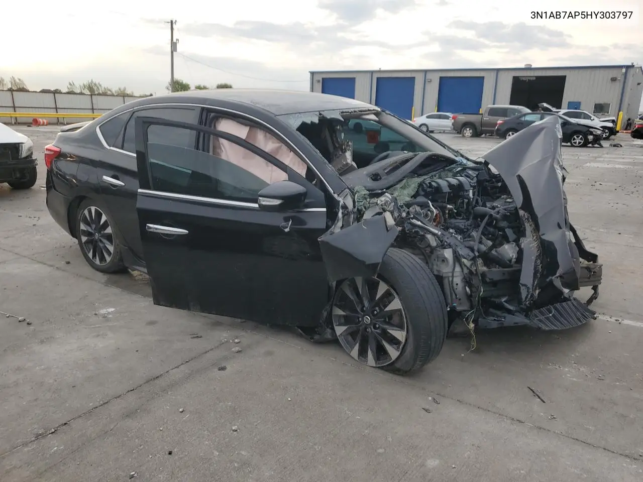 3N1AB7AP5HY303797 2017 Nissan Sentra S