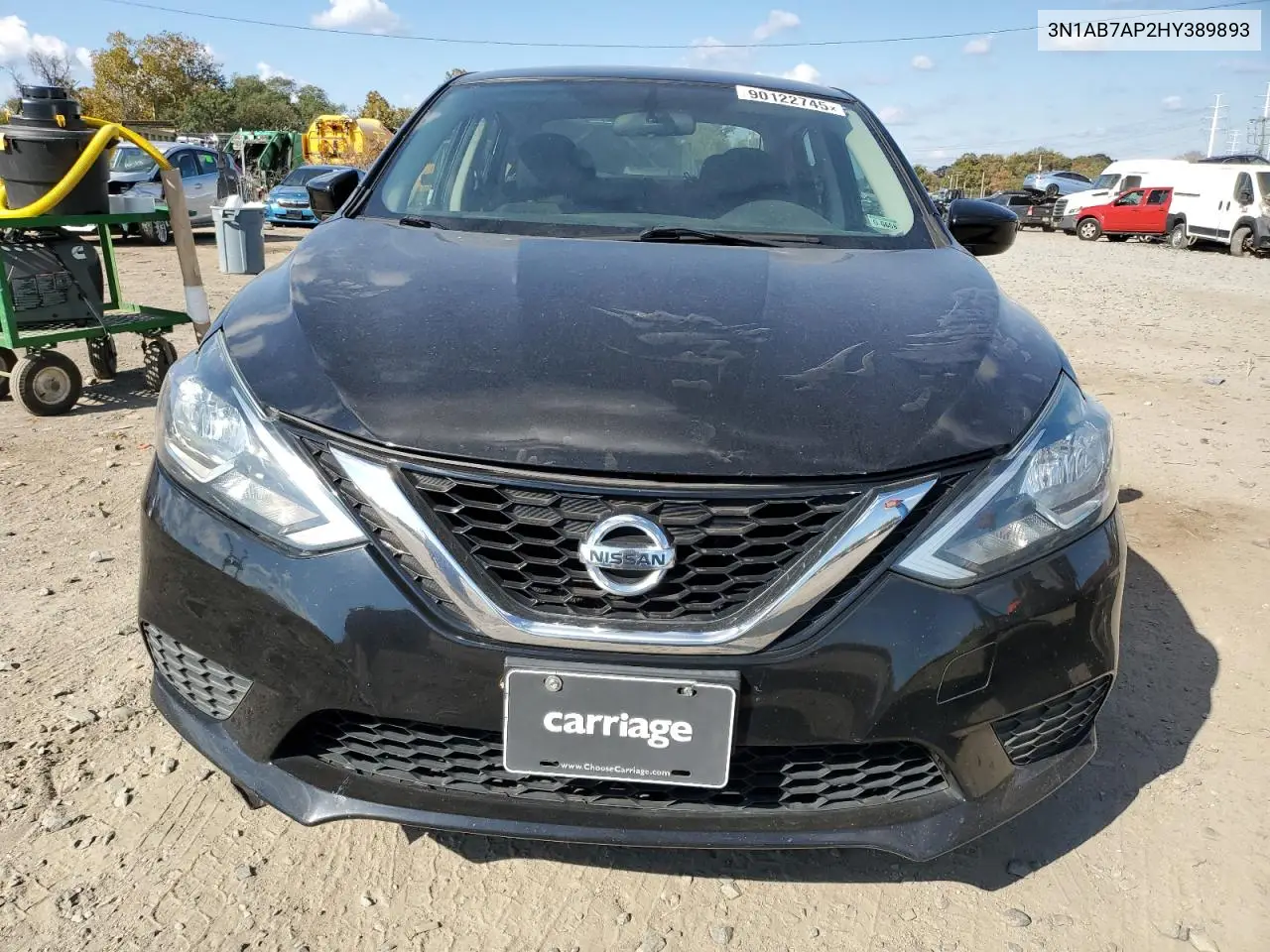3N1AB7AP2HY389893 2017 Nissan Sentra S