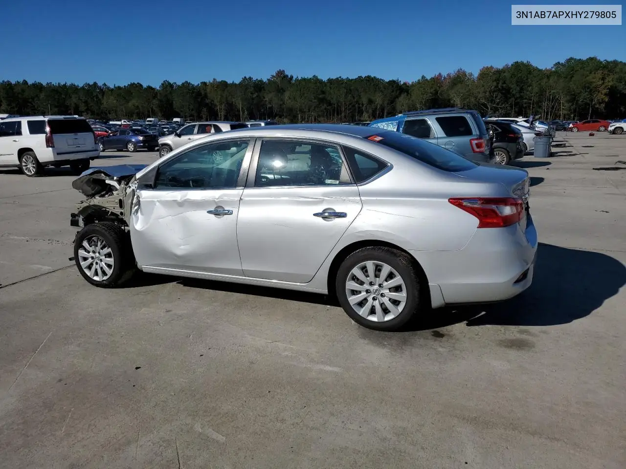 3N1AB7APXHY279805 2017 Nissan Sentra S