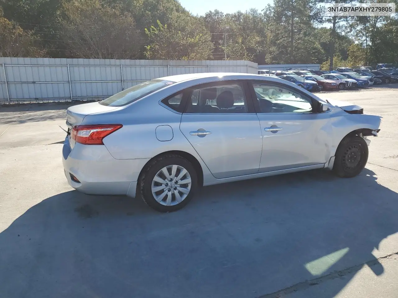 3N1AB7APXHY279805 2017 Nissan Sentra S