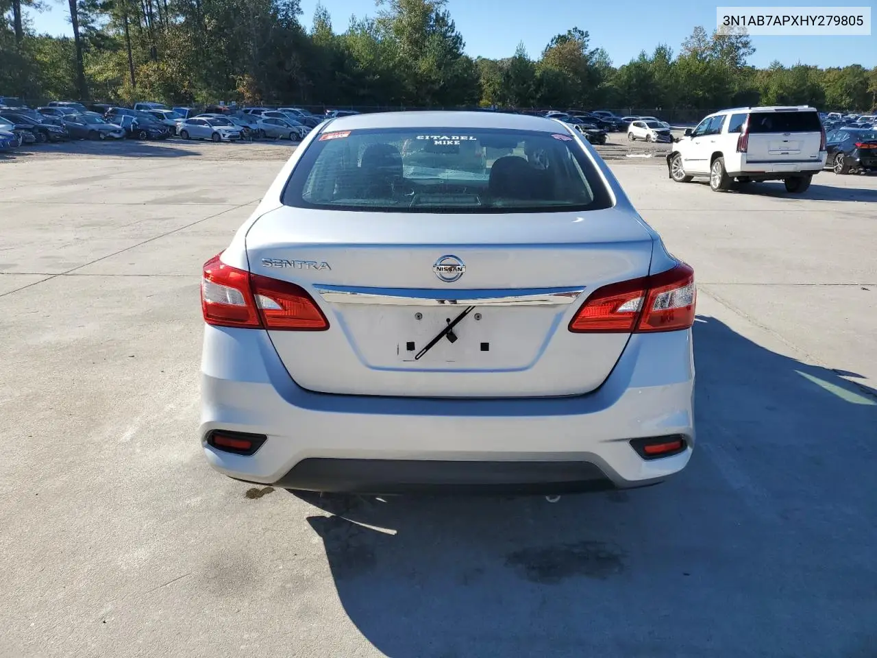 3N1AB7APXHY279805 2017 Nissan Sentra S