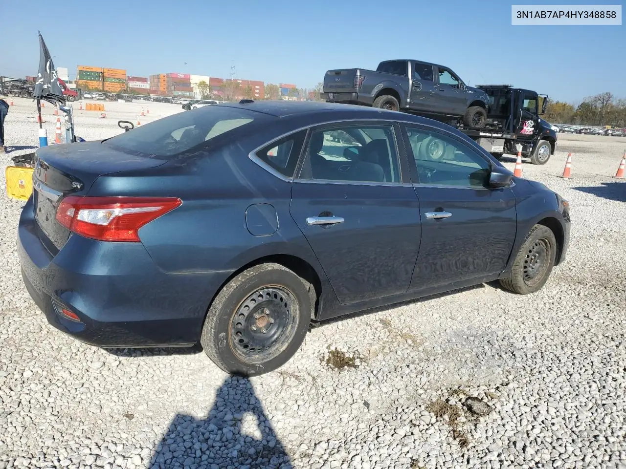 3N1AB7AP4HY348858 2017 Nissan Sentra S