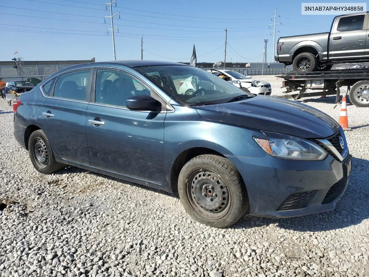 3N1AB7AP4HY348858 2017 Nissan Sentra S