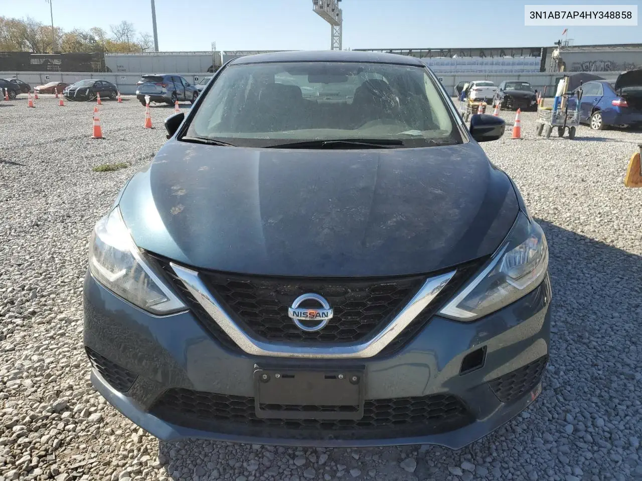 3N1AB7AP4HY348858 2017 Nissan Sentra S