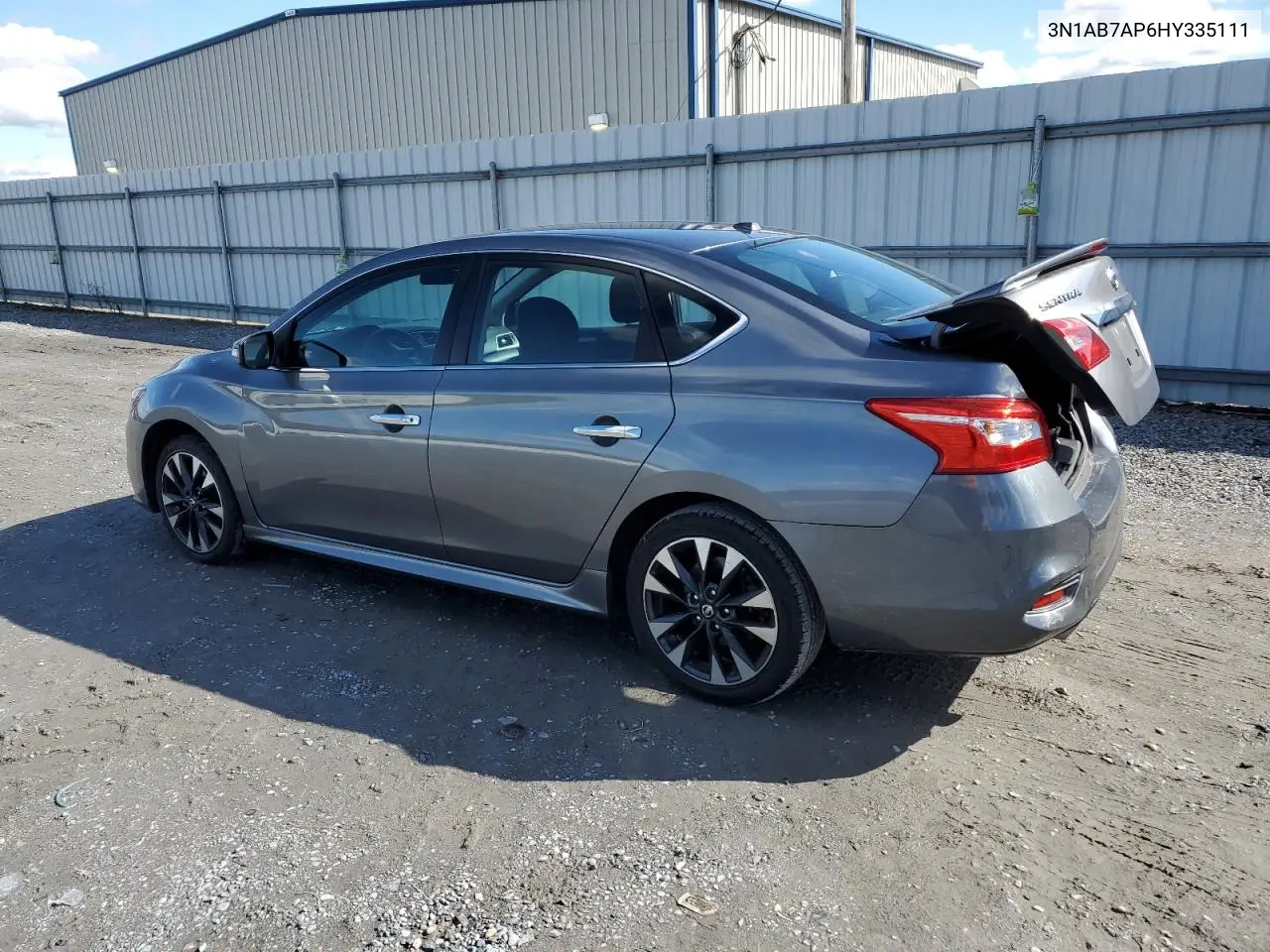 3N1AB7AP6HY335111 2017 Nissan Sentra S