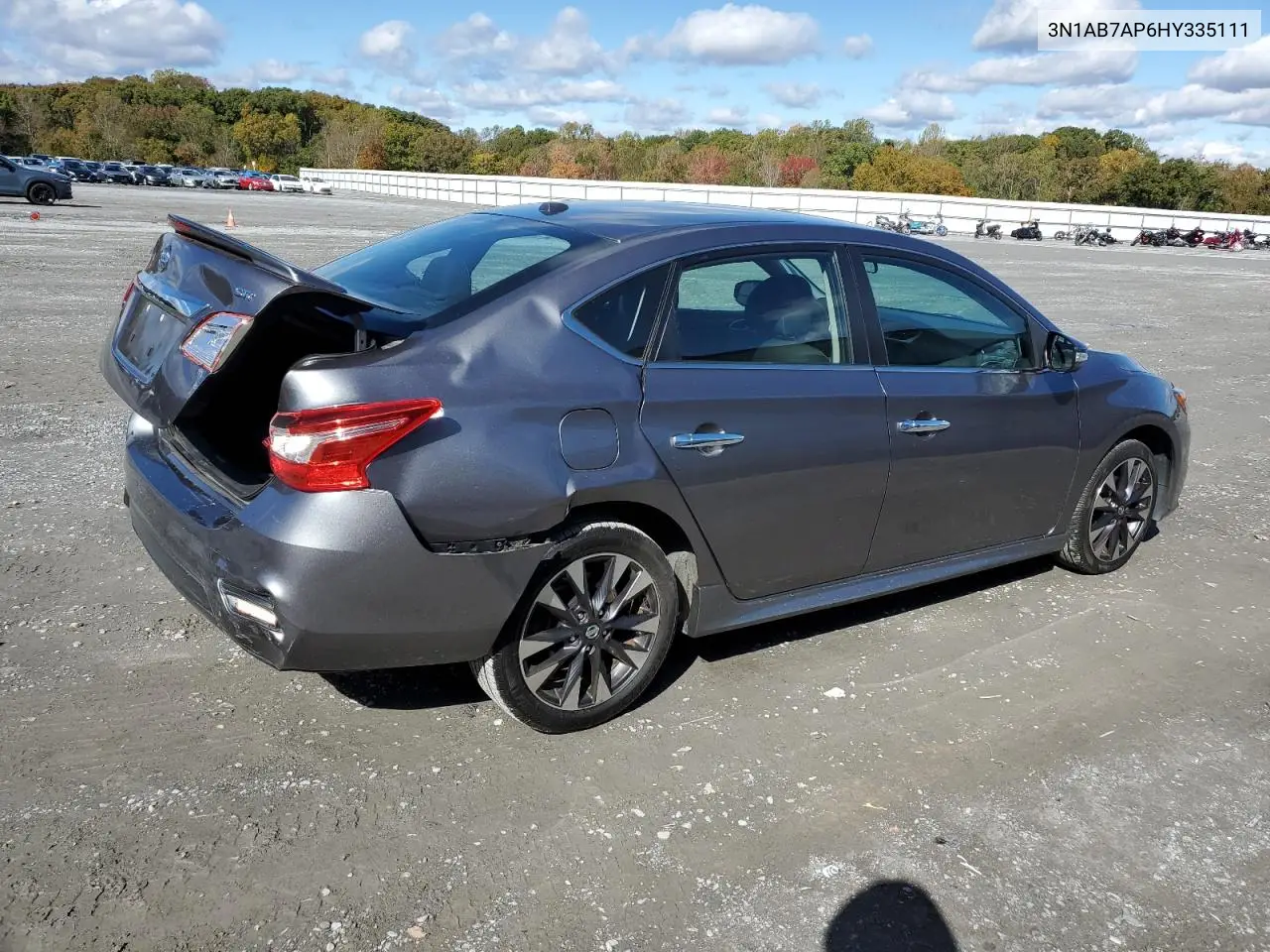 3N1AB7AP6HY335111 2017 Nissan Sentra S