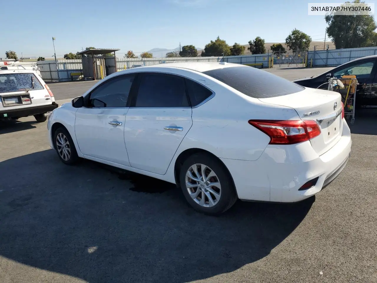 3N1AB7AP7HY307446 2017 Nissan Sentra S