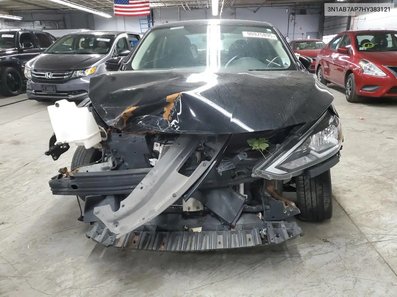 3N1AB7AP7HY383121 2017 Nissan Sentra S