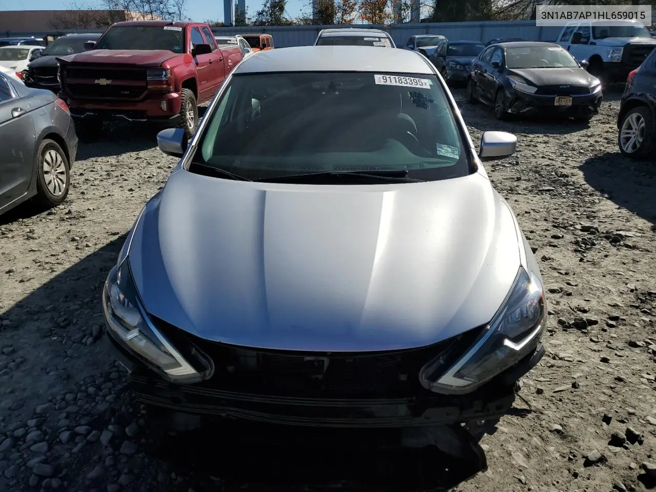 3N1AB7AP1HL659015 2017 Nissan Sentra S