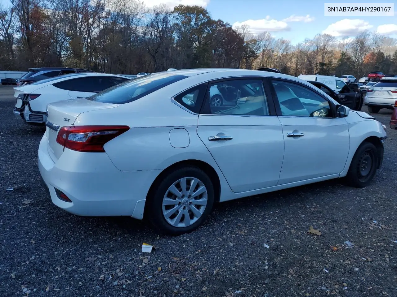 3N1AB7AP4HY290167 2017 Nissan Sentra S