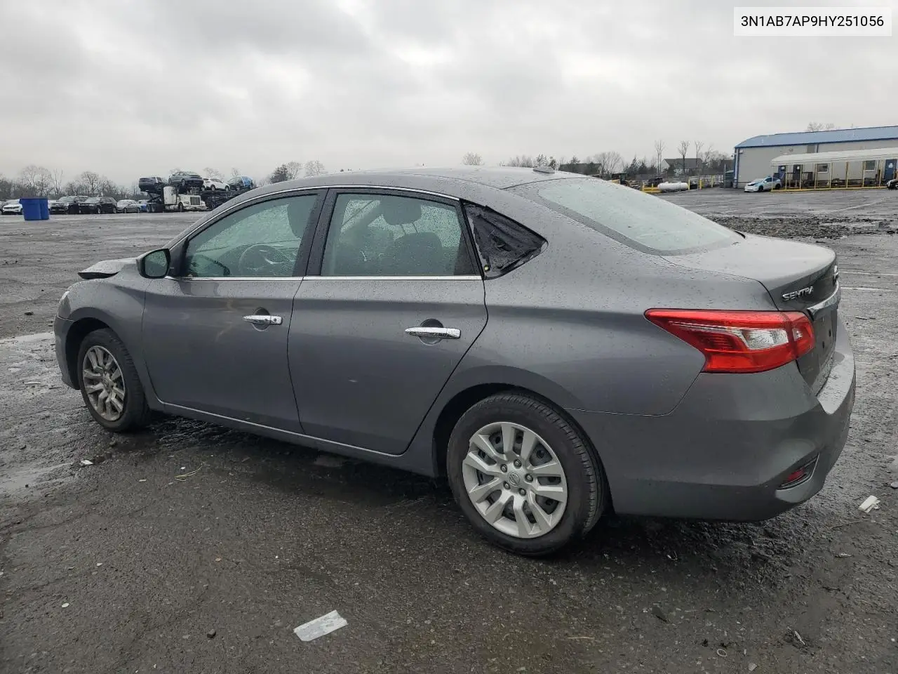 3N1AB7AP9HY251056 2017 Nissan Sentra S
