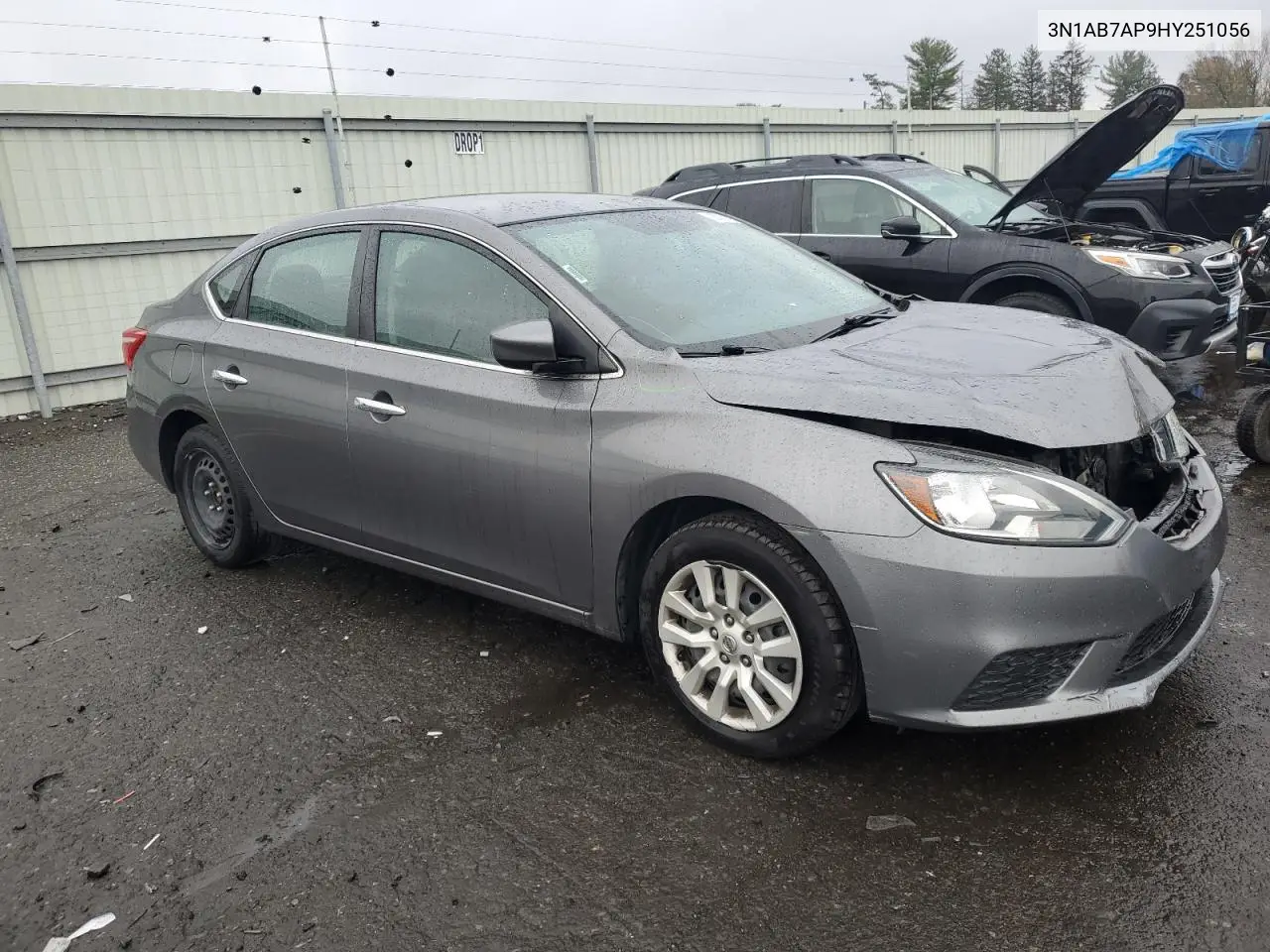 3N1AB7AP9HY251056 2017 Nissan Sentra S