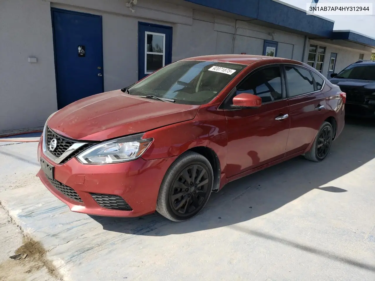 3N1AB7AP4HY312944 2017 Nissan Sentra S