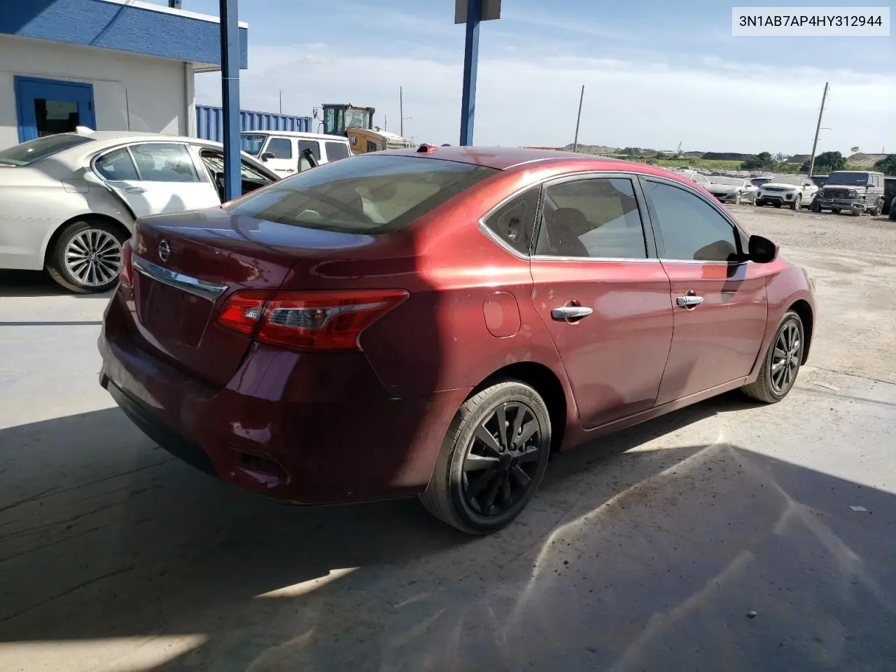 3N1AB7AP4HY312944 2017 Nissan Sentra S