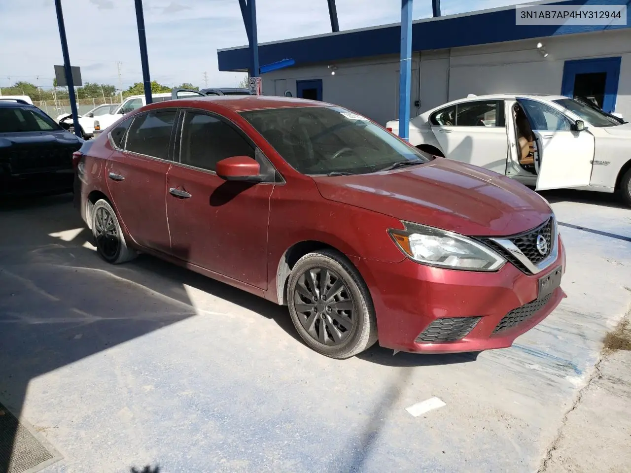 3N1AB7AP4HY312944 2017 Nissan Sentra S