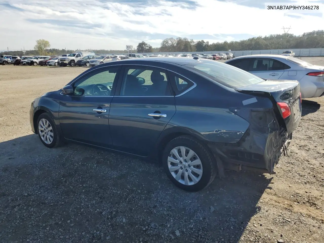 3N1AB7AP9HY346278 2017 Nissan Sentra S