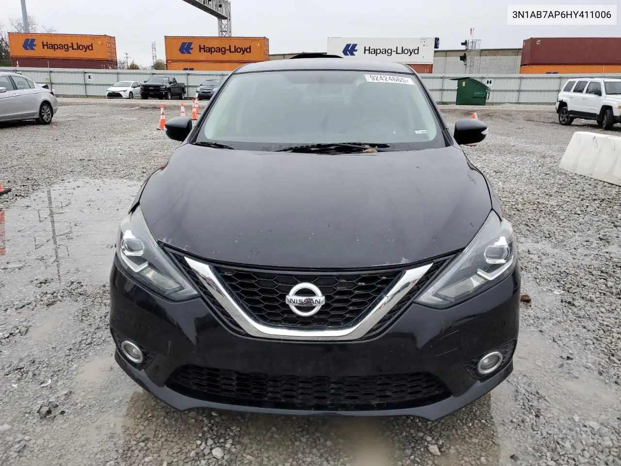 3N1AB7AP6HY411006 2017 Nissan Sentra S