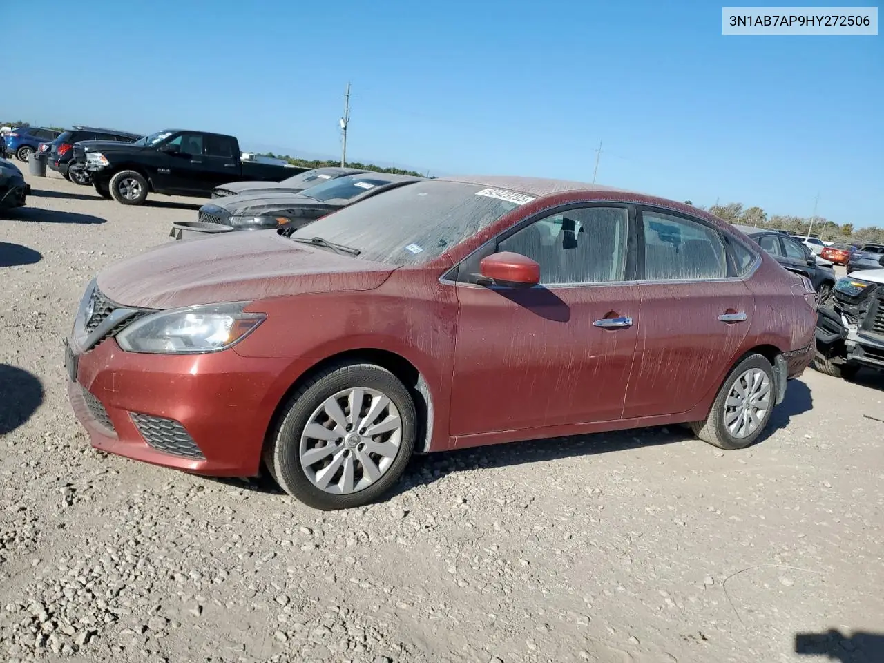 3N1AB7AP9HY272506 2017 Nissan Sentra S