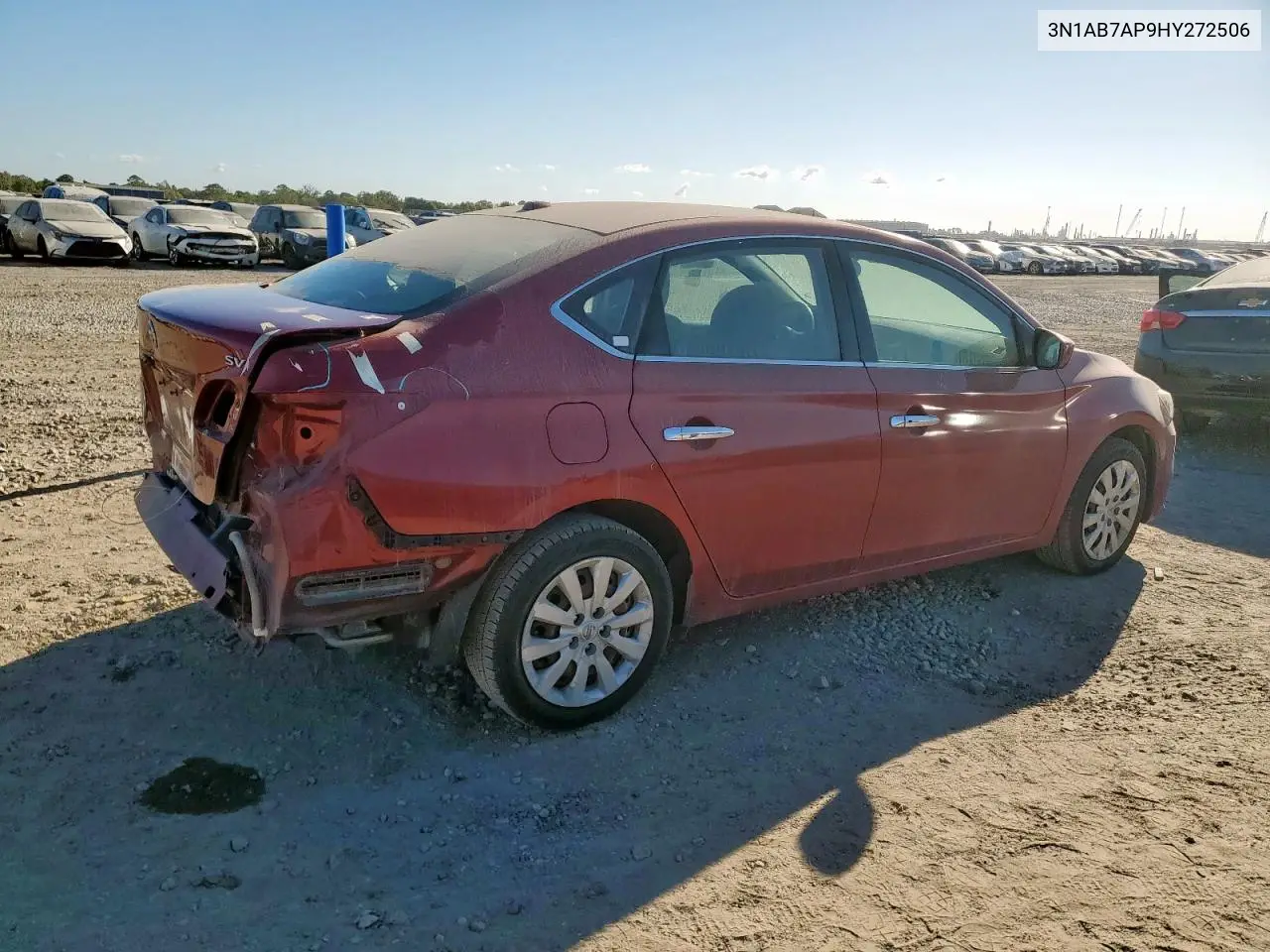 3N1AB7AP9HY272506 2017 Nissan Sentra S
