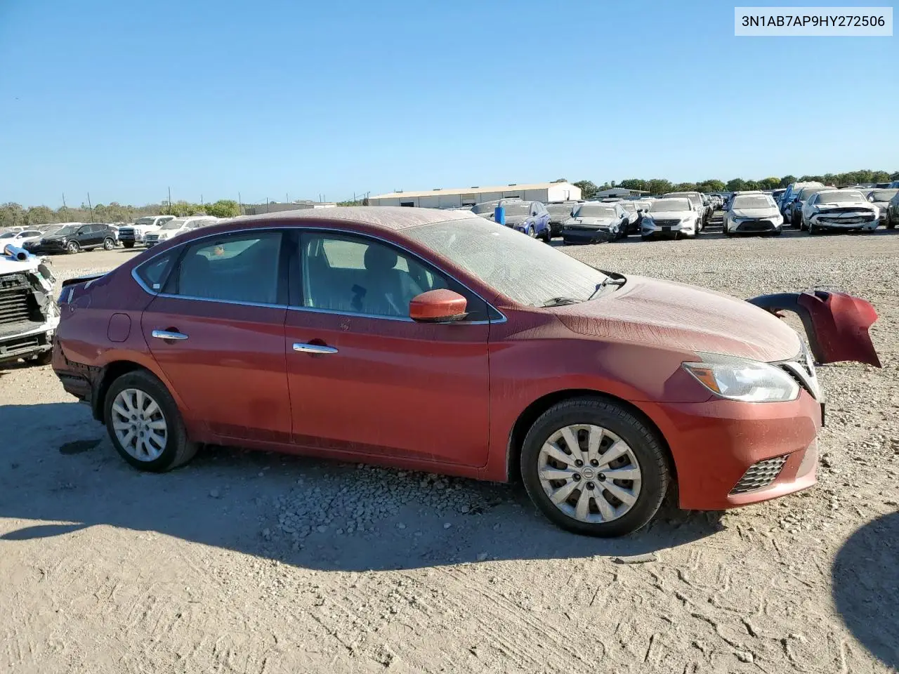 3N1AB7AP9HY272506 2017 Nissan Sentra S