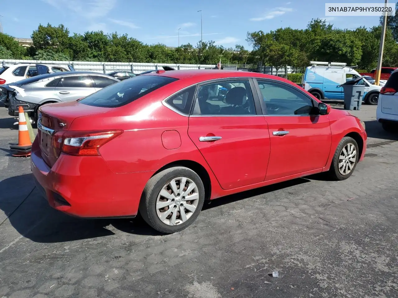 3N1AB7AP9HY350220 2017 Nissan Sentra S