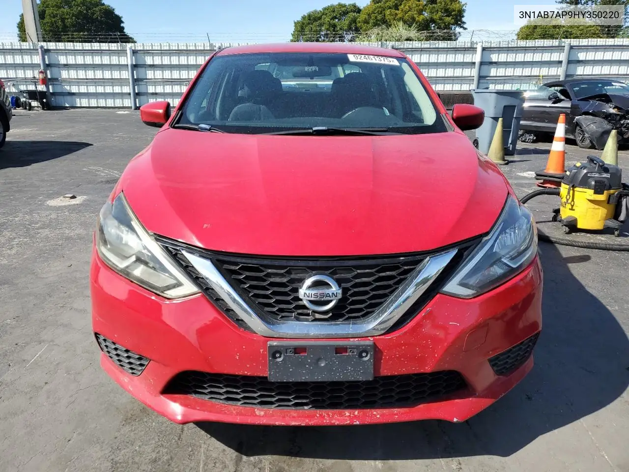3N1AB7AP9HY350220 2017 Nissan Sentra S