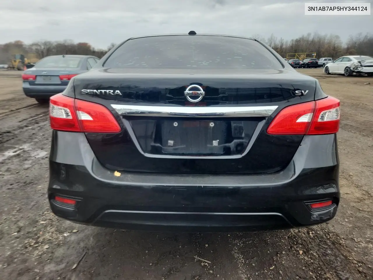 3N1AB7AP5HY344124 2017 Nissan Sentra S