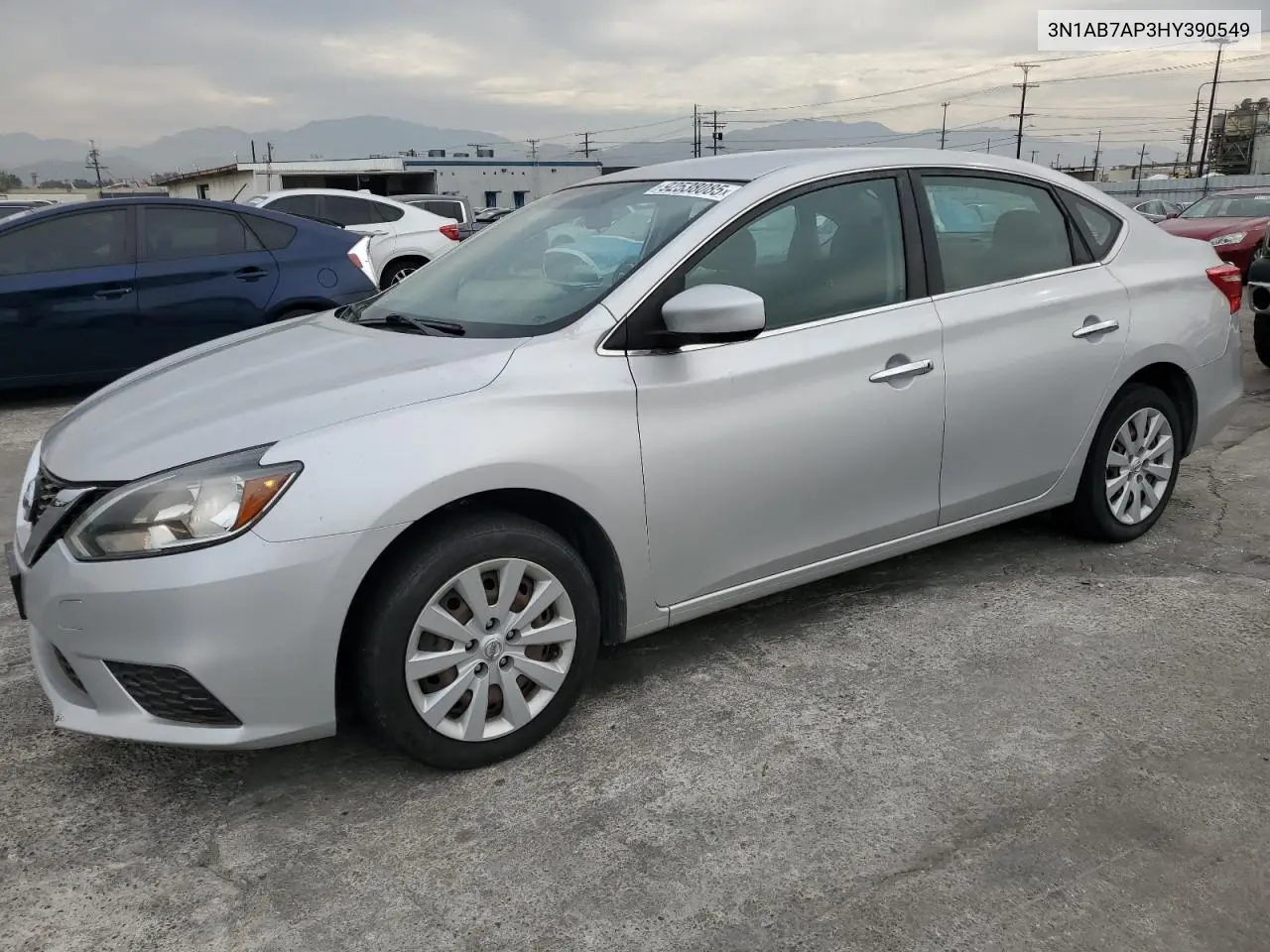3N1AB7AP3HY390549 2017 Nissan Sentra S