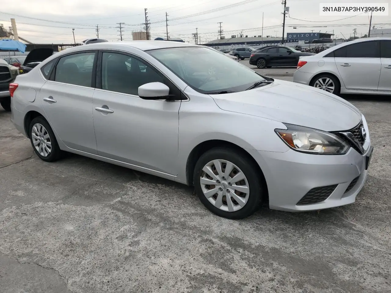 3N1AB7AP3HY390549 2017 Nissan Sentra S