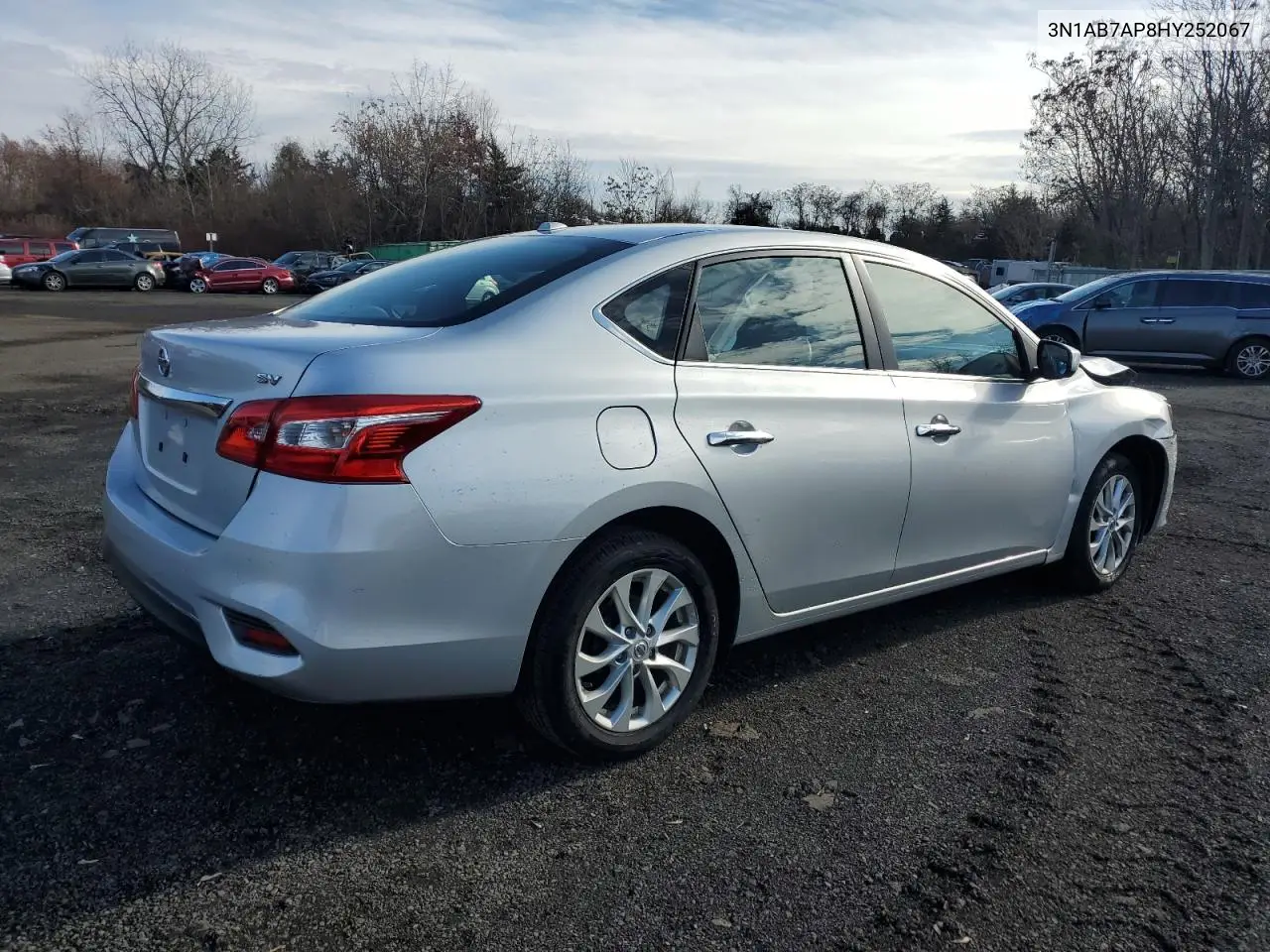 3N1AB7AP8HY252067 2017 Nissan Sentra S