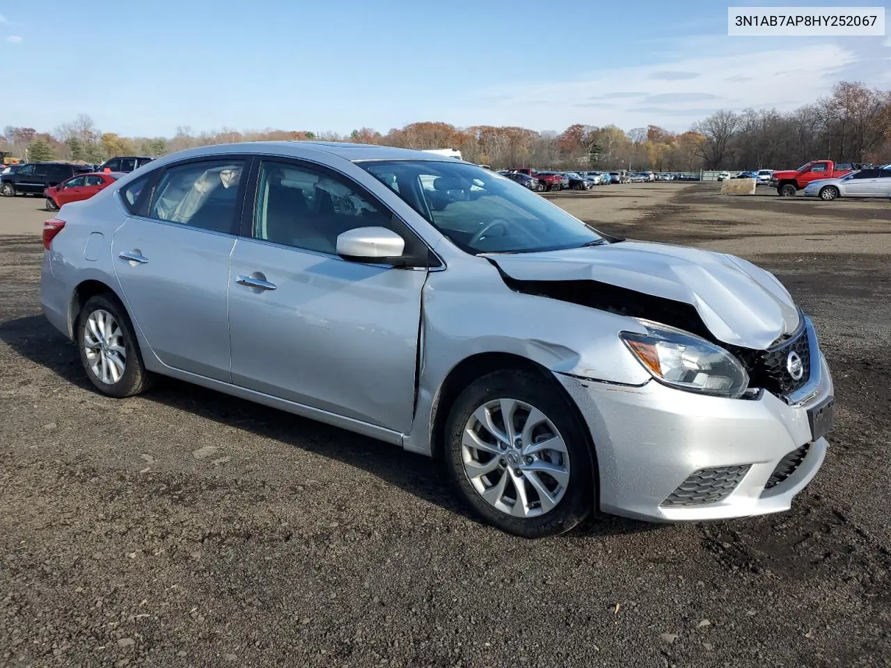 3N1AB7AP8HY252067 2017 Nissan Sentra S