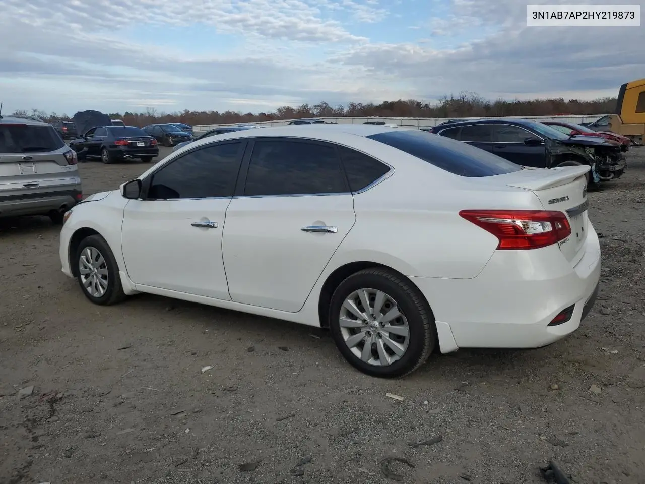 3N1AB7AP2HY219873 2017 Nissan Sentra S