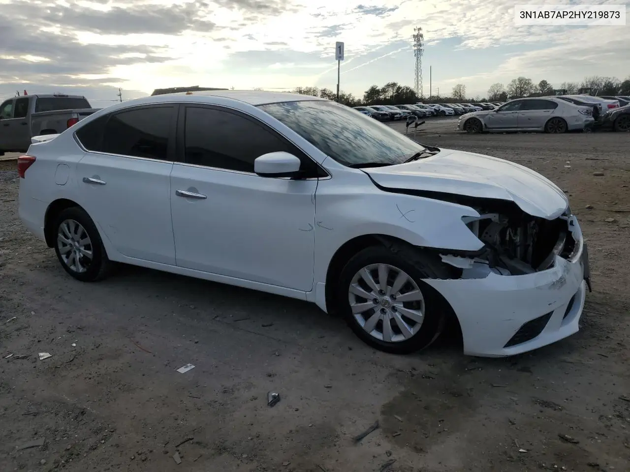3N1AB7AP2HY219873 2017 Nissan Sentra S