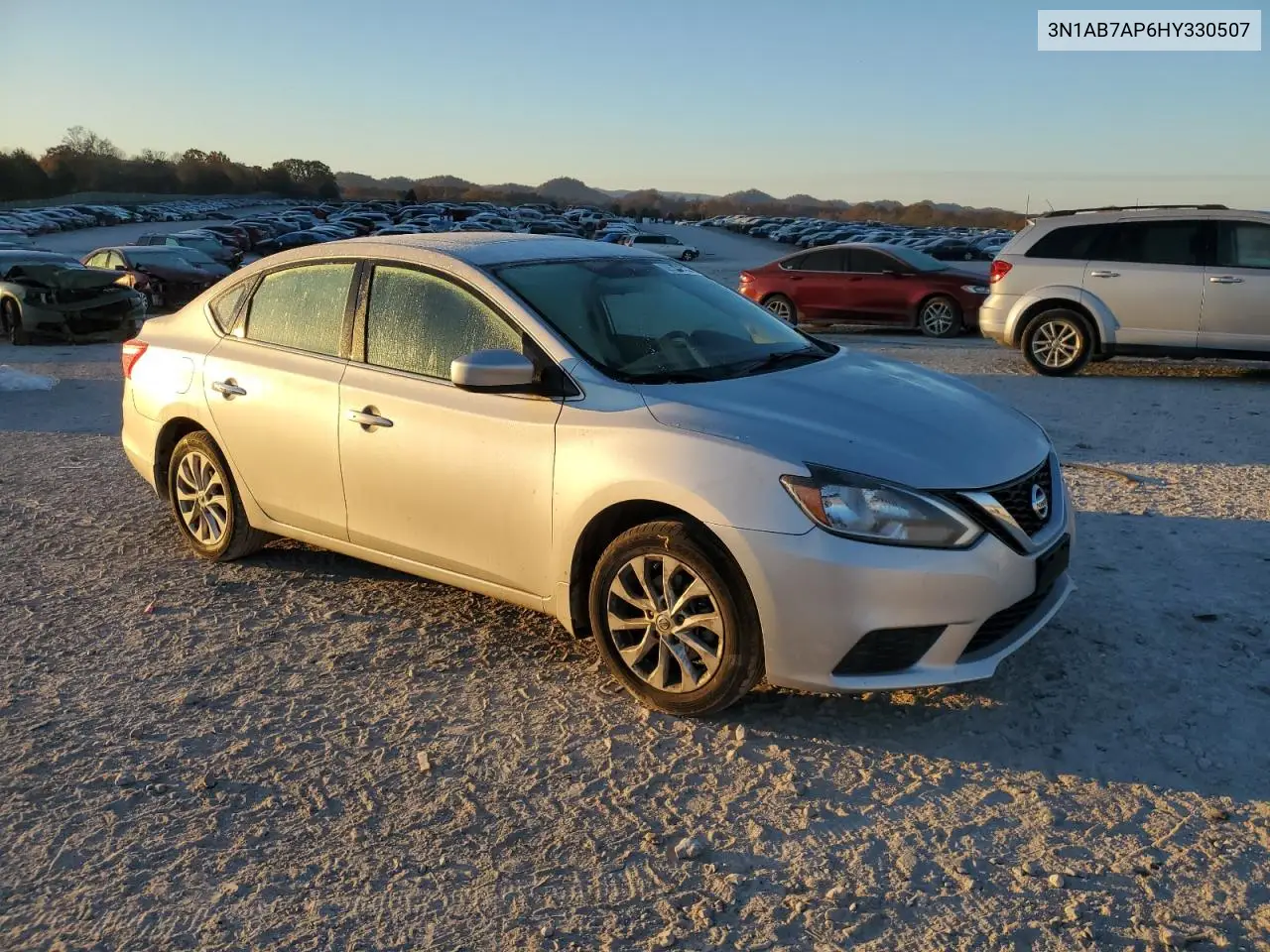 3N1AB7AP6HY330507 2017 Nissan Sentra S