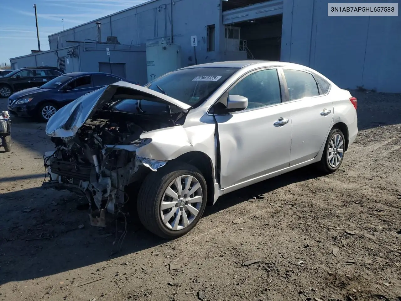 3N1AB7AP5HL657588 2017 Nissan Sentra S