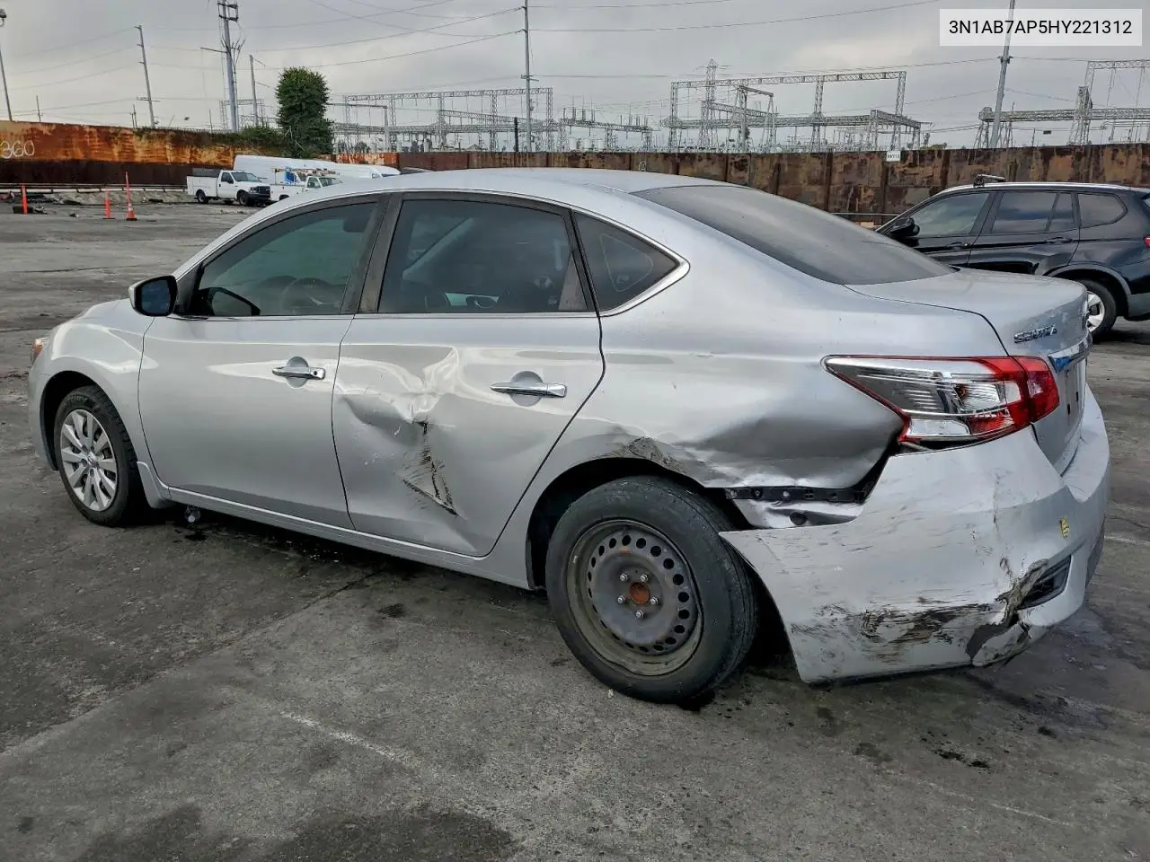 3N1AB7AP5HY221312 2017 Nissan Sentra S