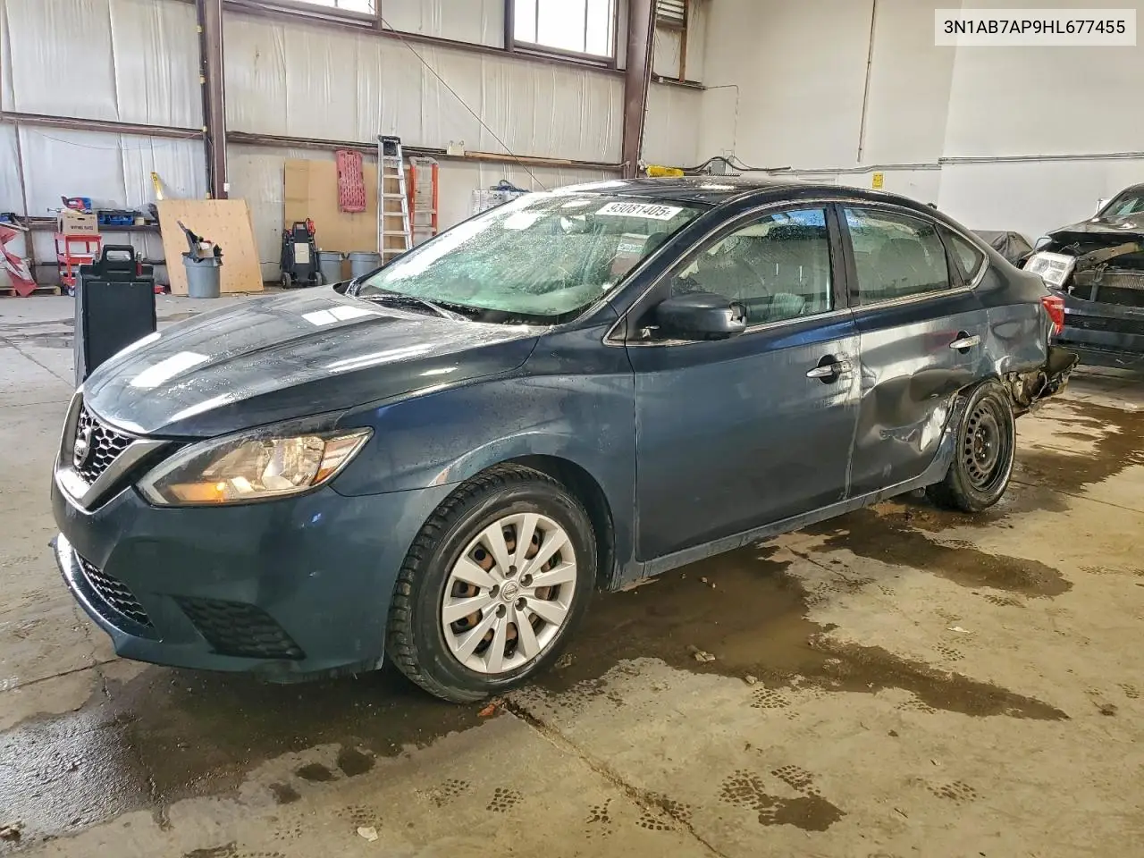 3N1AB7AP9HL677455 2017 Nissan Sentra S