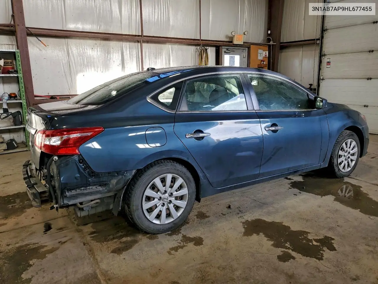 3N1AB7AP9HL677455 2017 Nissan Sentra S