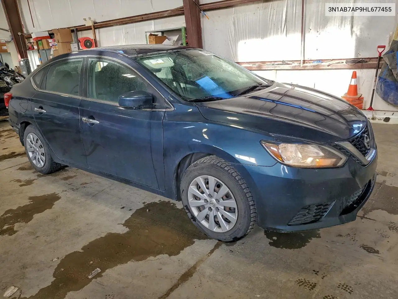3N1AB7AP9HL677455 2017 Nissan Sentra S