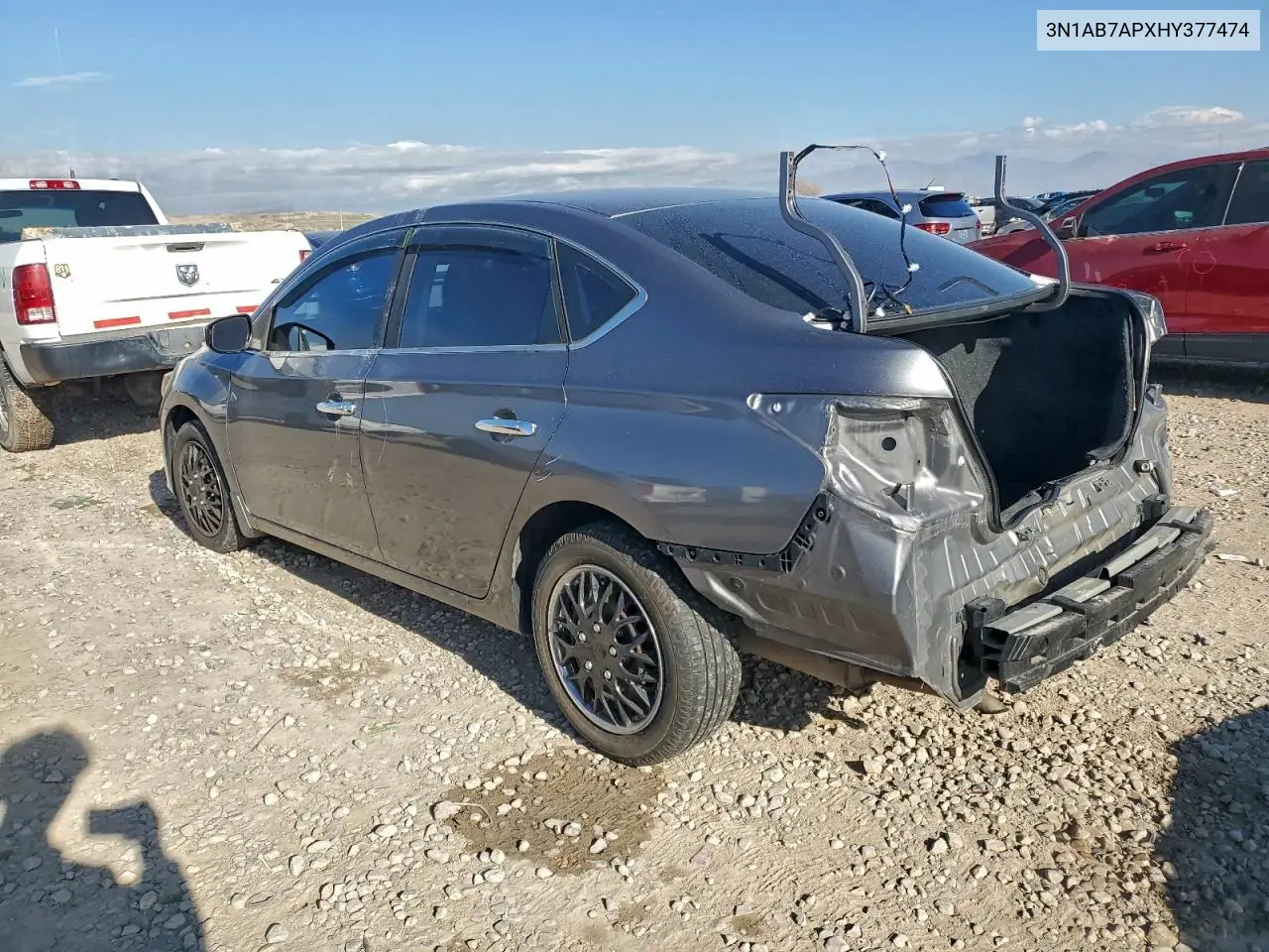 3N1AB7APXHY377474 2017 Nissan Sentra S