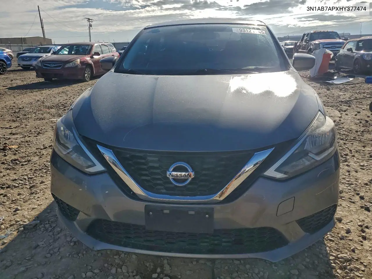3N1AB7APXHY377474 2017 Nissan Sentra S