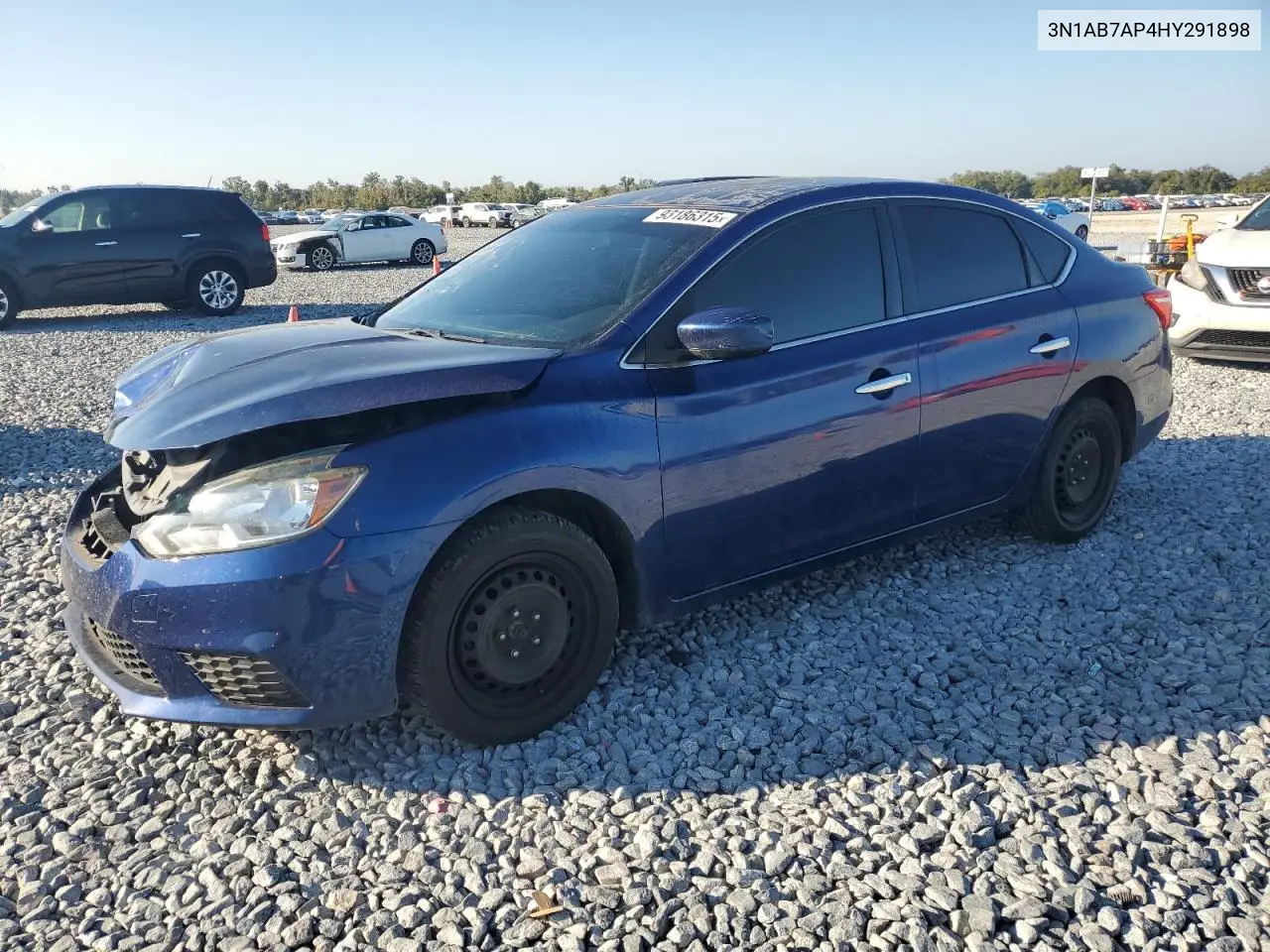 3N1AB7AP4HY291898 2017 Nissan Sentra S