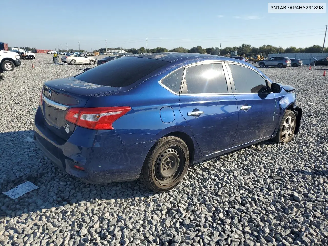 3N1AB7AP4HY291898 2017 Nissan Sentra S
