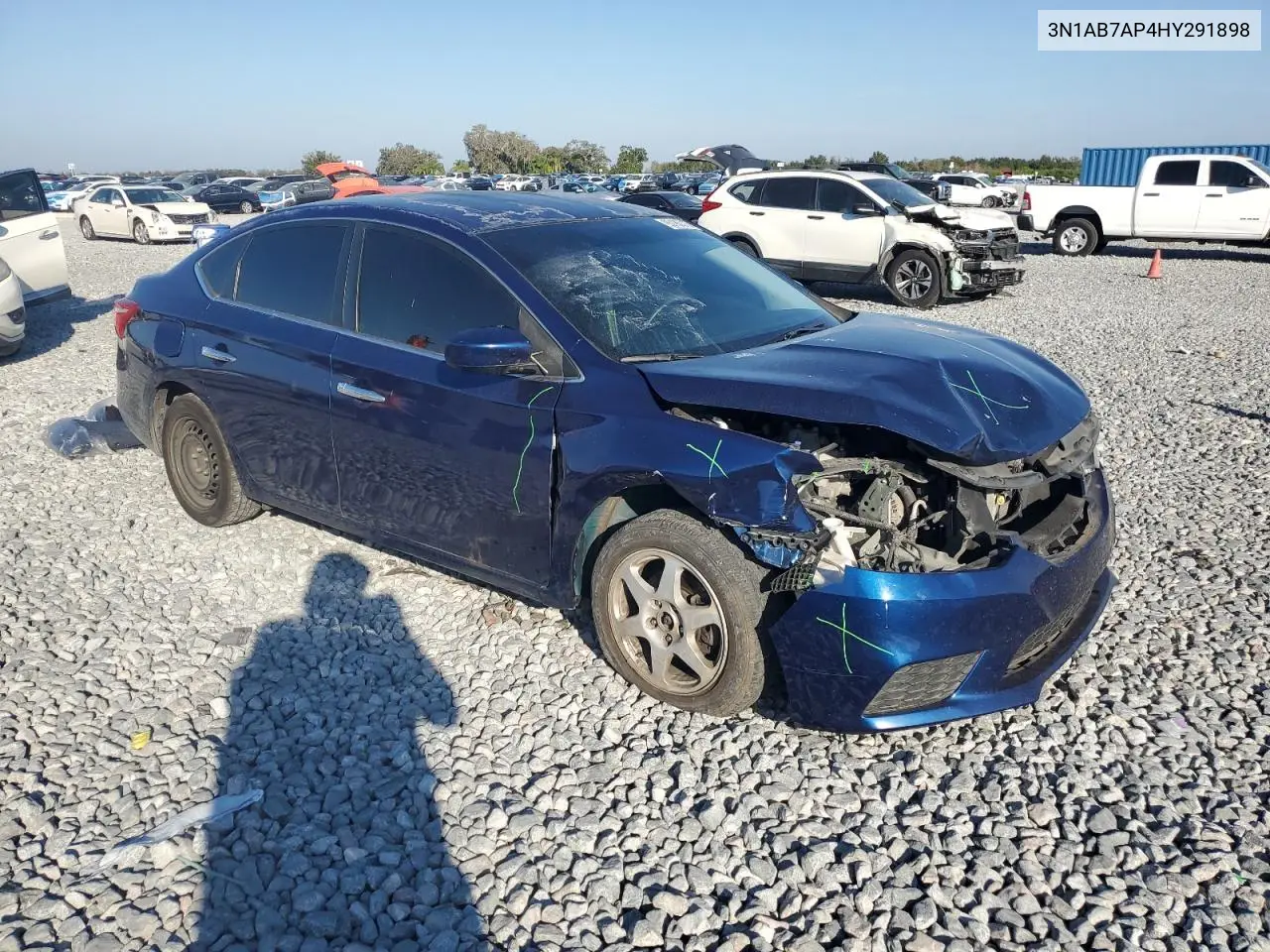 3N1AB7AP4HY291898 2017 Nissan Sentra S