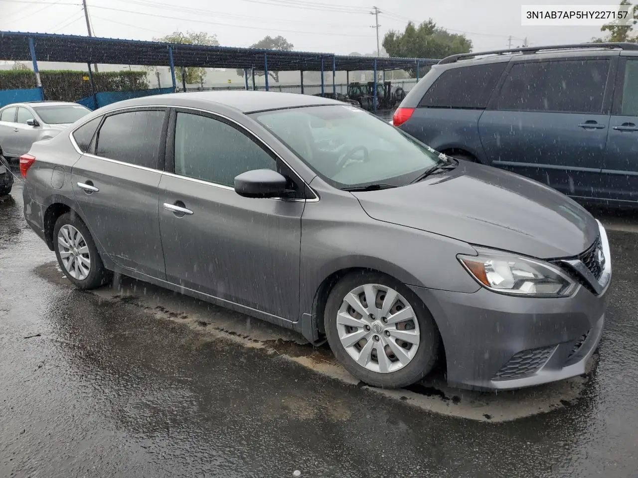 3N1AB7AP5HY227157 2017 Nissan Sentra S