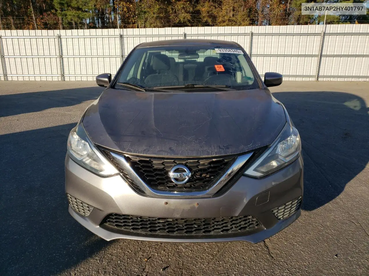 3N1AB7AP2HY401797 2017 Nissan Sentra S