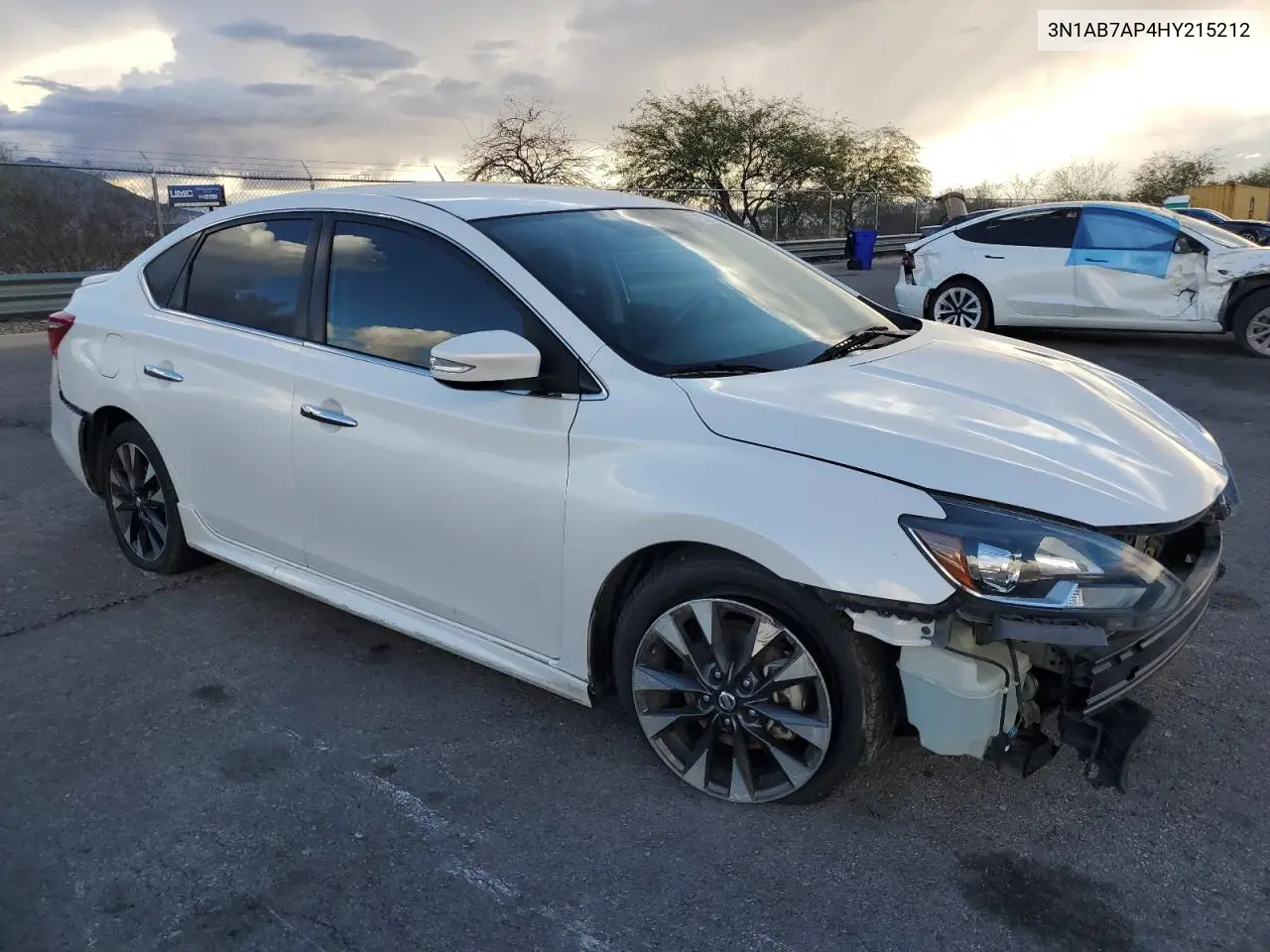 3N1AB7AP4HY215212 2017 Nissan Sentra S